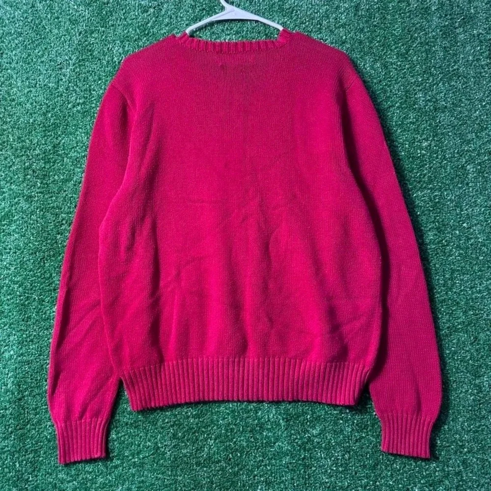 Classy Red‎ Polo Ralph Lauren Crewneck Knit Sweater
